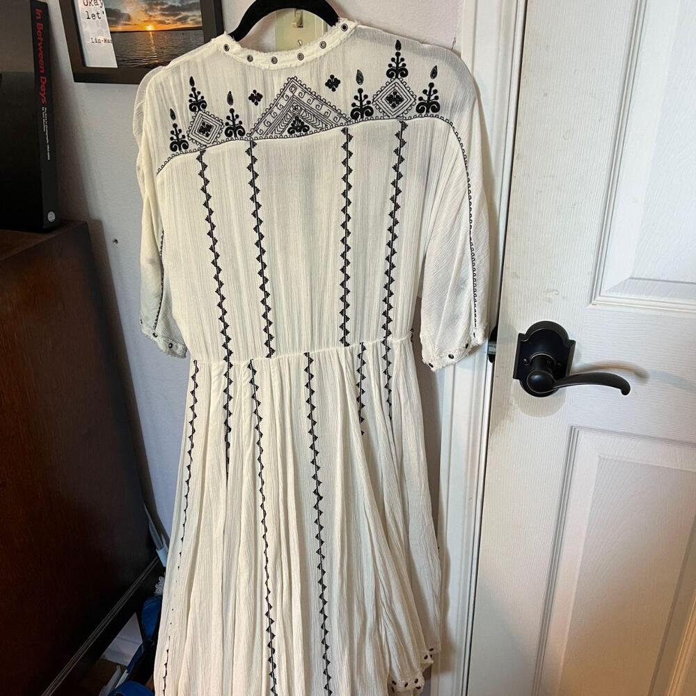 Denim Supply Ralph Lauren Women's High-Waisted Lined Summer Dress - Picture 2 of 2
